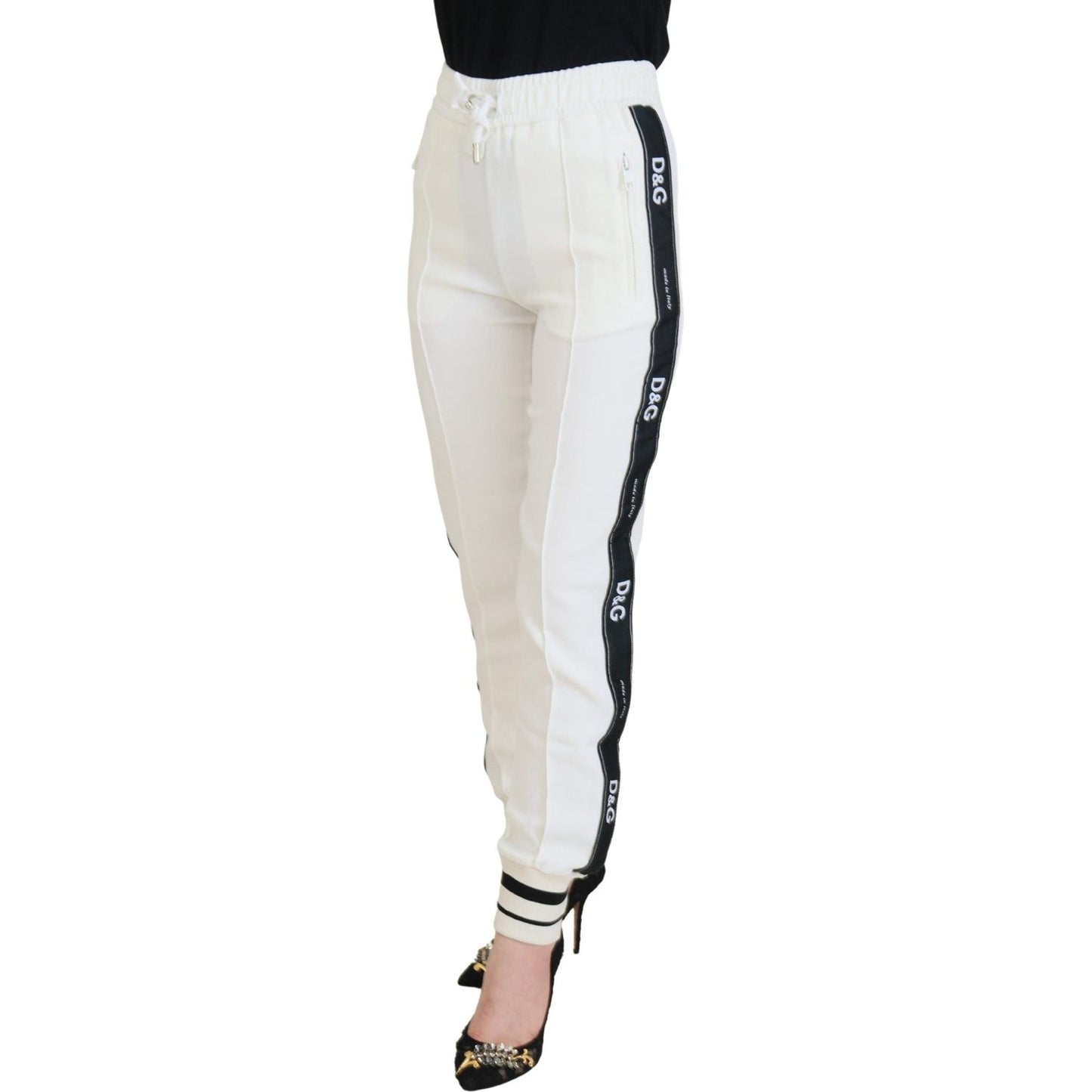 Chic White Jogger Pants for Elevated Comfort