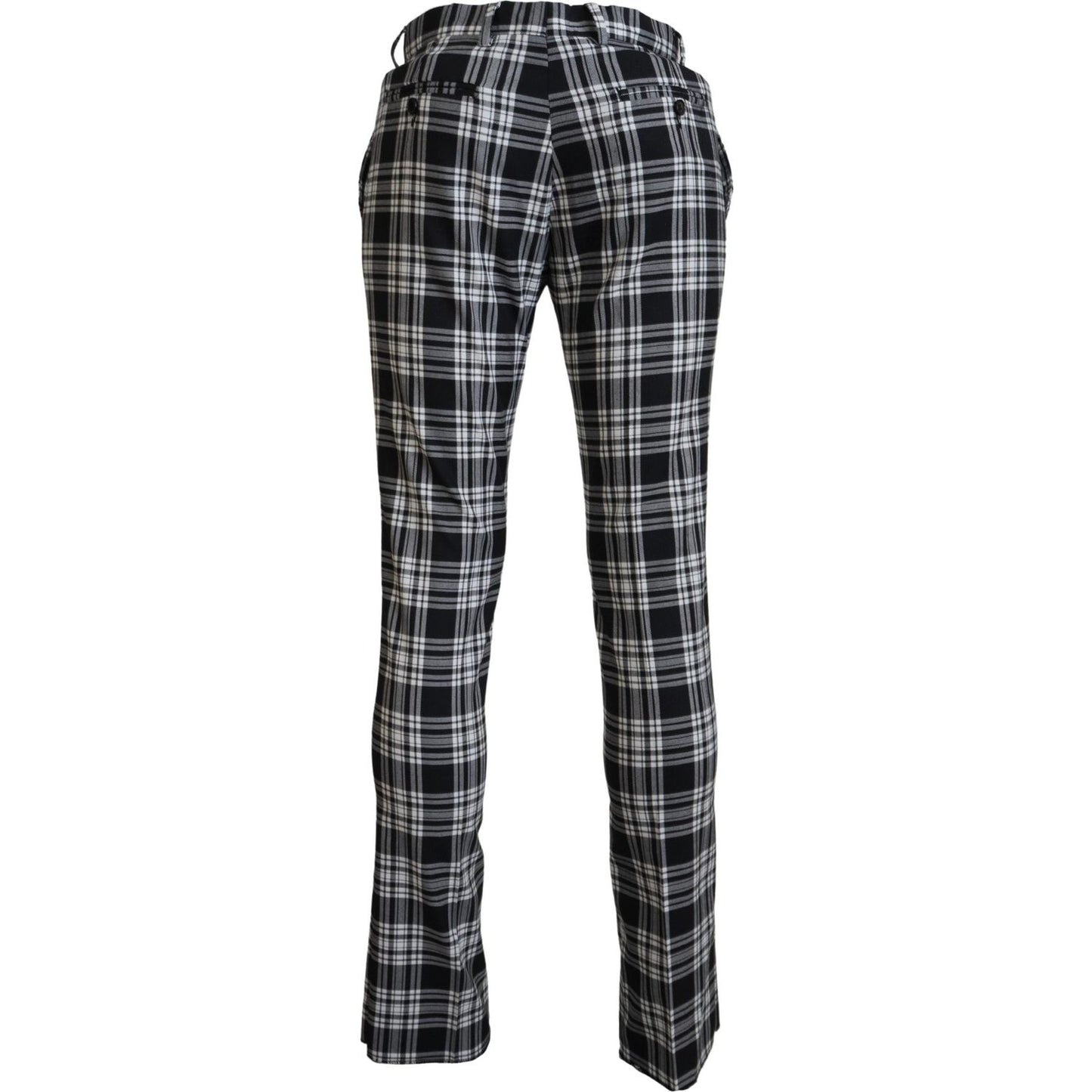 Elegant Black Pure Cotton Pants for Men