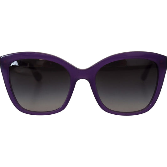 Elegant Purple Gradient Lens Sunglasses