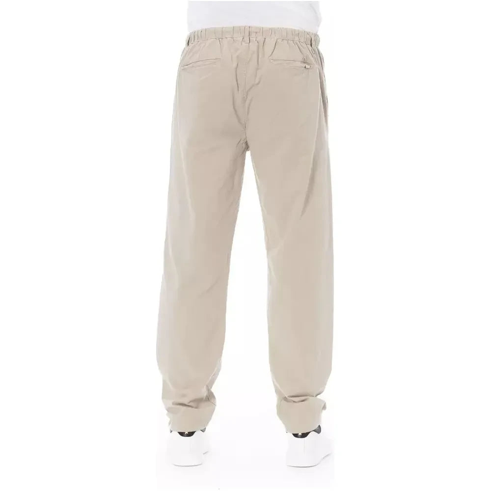 Chic Beige Chino Trousers for Men