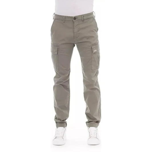 Baldinini Trend Elegant Beige Cargo Trousers Baldinini Trend