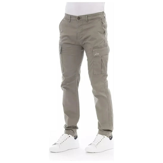 Baldinini Trend Elegant Beige Cargo Trousers Baldinini Trend