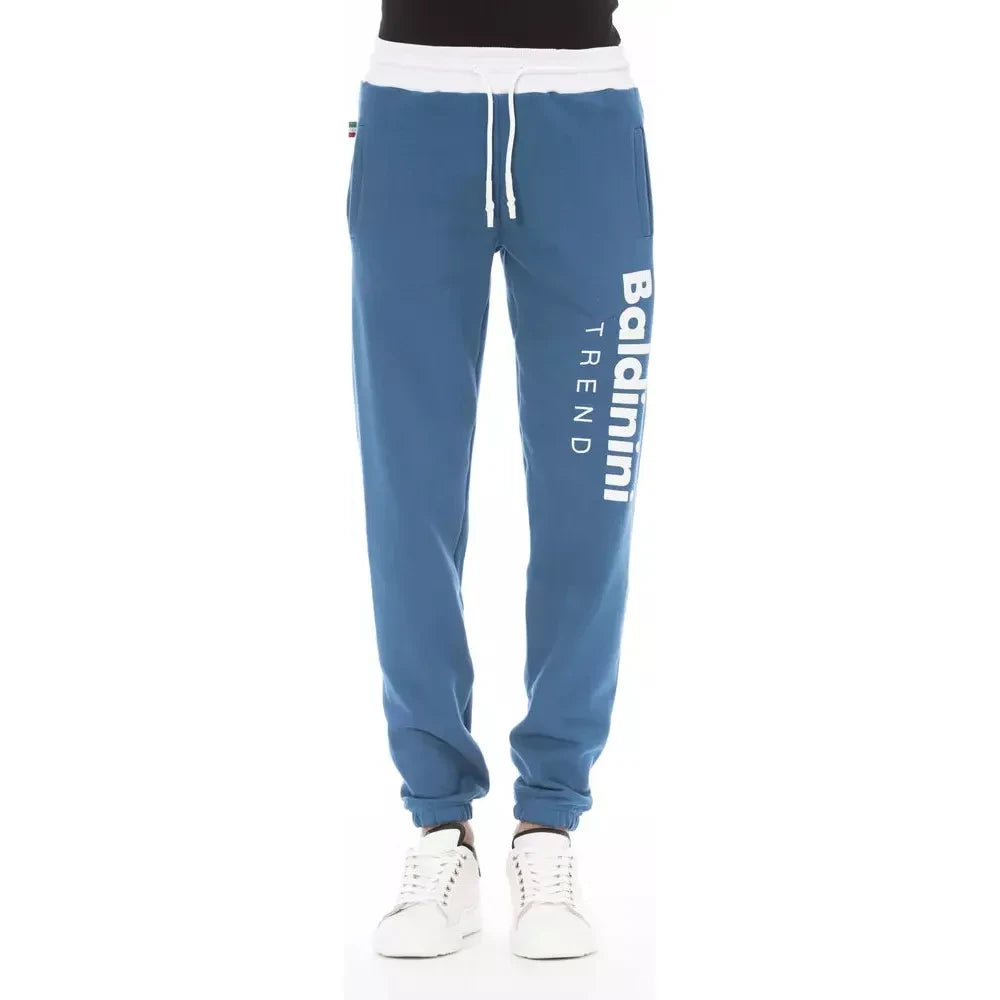 Elegant Cotton Fleece Sport Pants