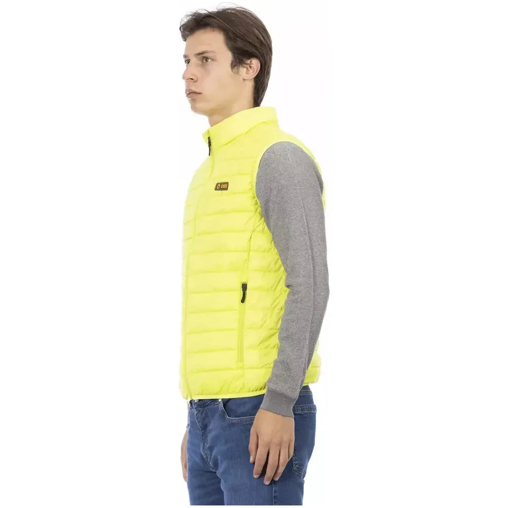 Sleeveless Yellow Down Jacket