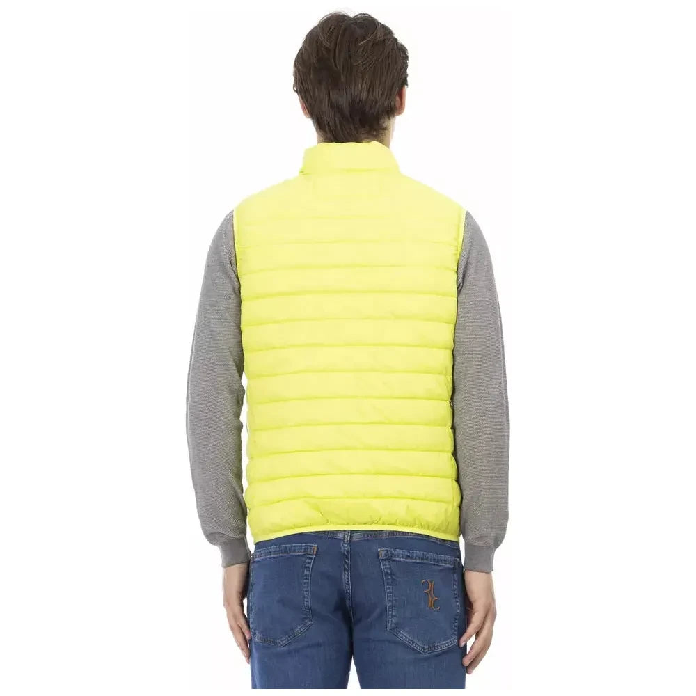 Sleeveless Yellow Down Jacket