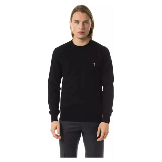 Embroidered Extrafine Merino Wool Sweater