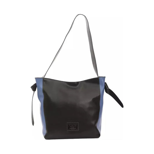 Elegant Black Leather Shoulder Bag