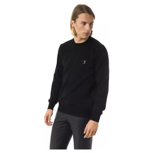 Embroidered Extrafine Merino Wool Sweater