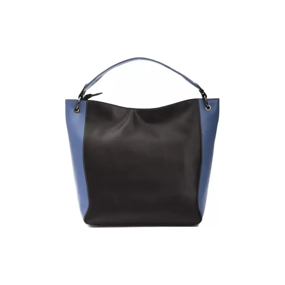 Chic Black Leather Shoulder Bag