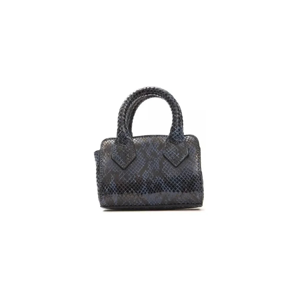 Chic Python Print Mini Tote Elegance