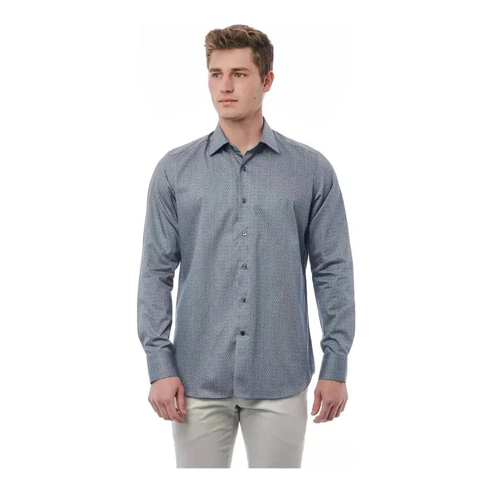 قميص رجالي من القطن باللون الأسود من باجوتا