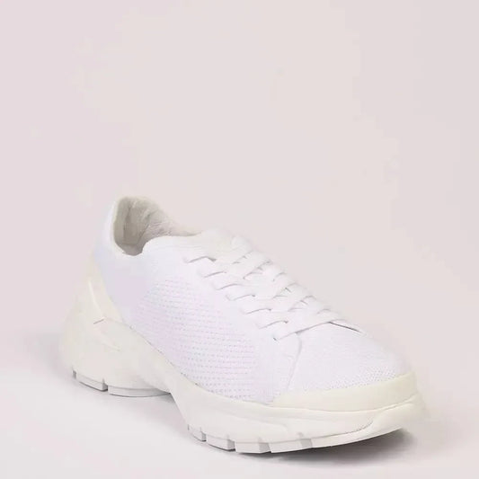 Ultra-Chic Bolt Sneakers in Crisp White