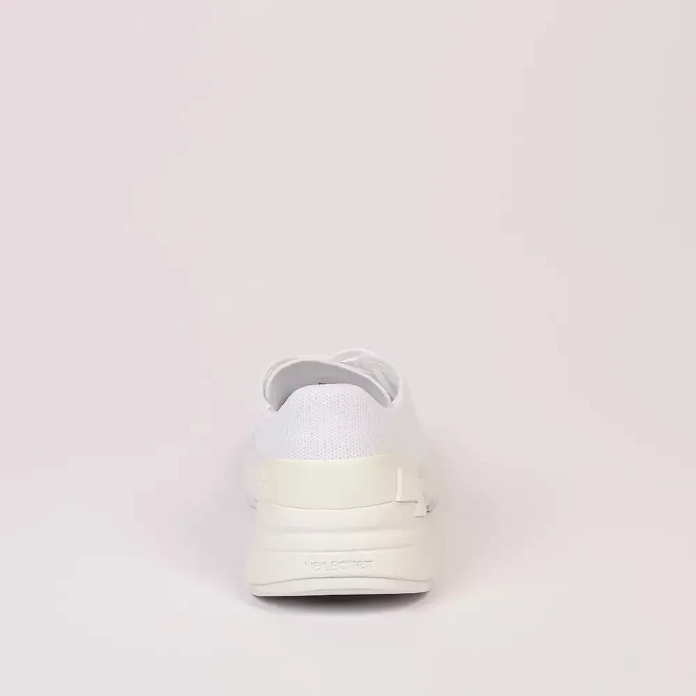 Ultra-Chic Bolt Sneakers in Crisp White