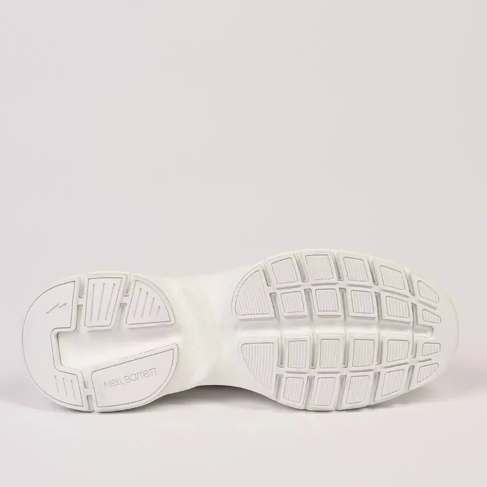 Ultra-Chic Bolt Sneakers in Crisp White