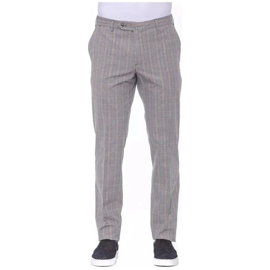 Elegant Prince of Wales Check Trousers