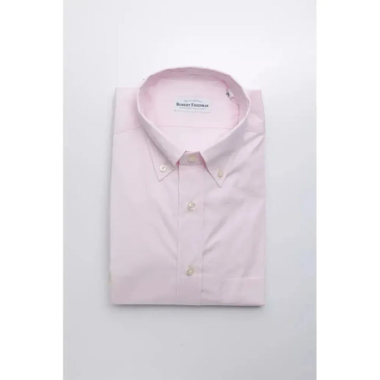 Robert Friedman Multicolor Cotton Men Shirt