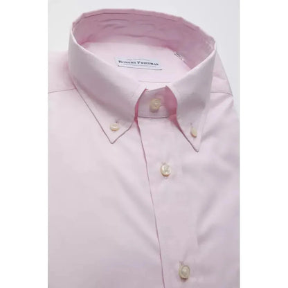 Robert Friedman Multicolor Cotton Men Shirt