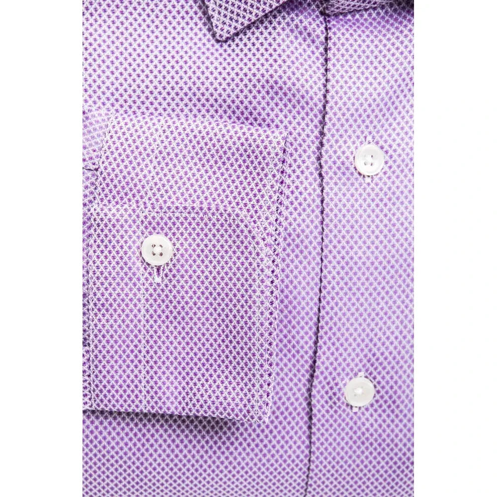 Elegant Slim Collar Cotton Shirt