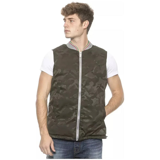 Chic Army Men's Designer Vest