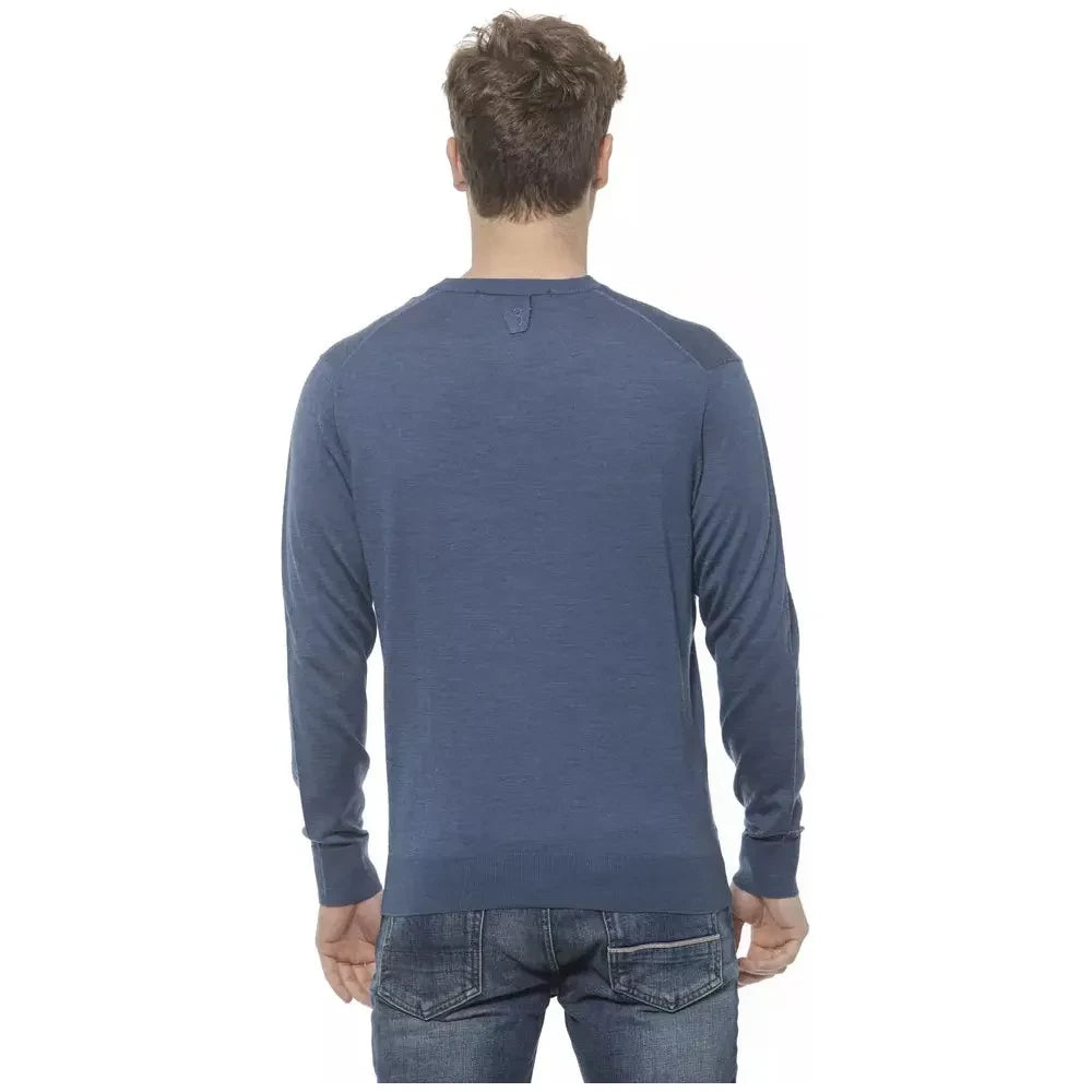 Elegant Cashmere V-Neck Men's Sweater