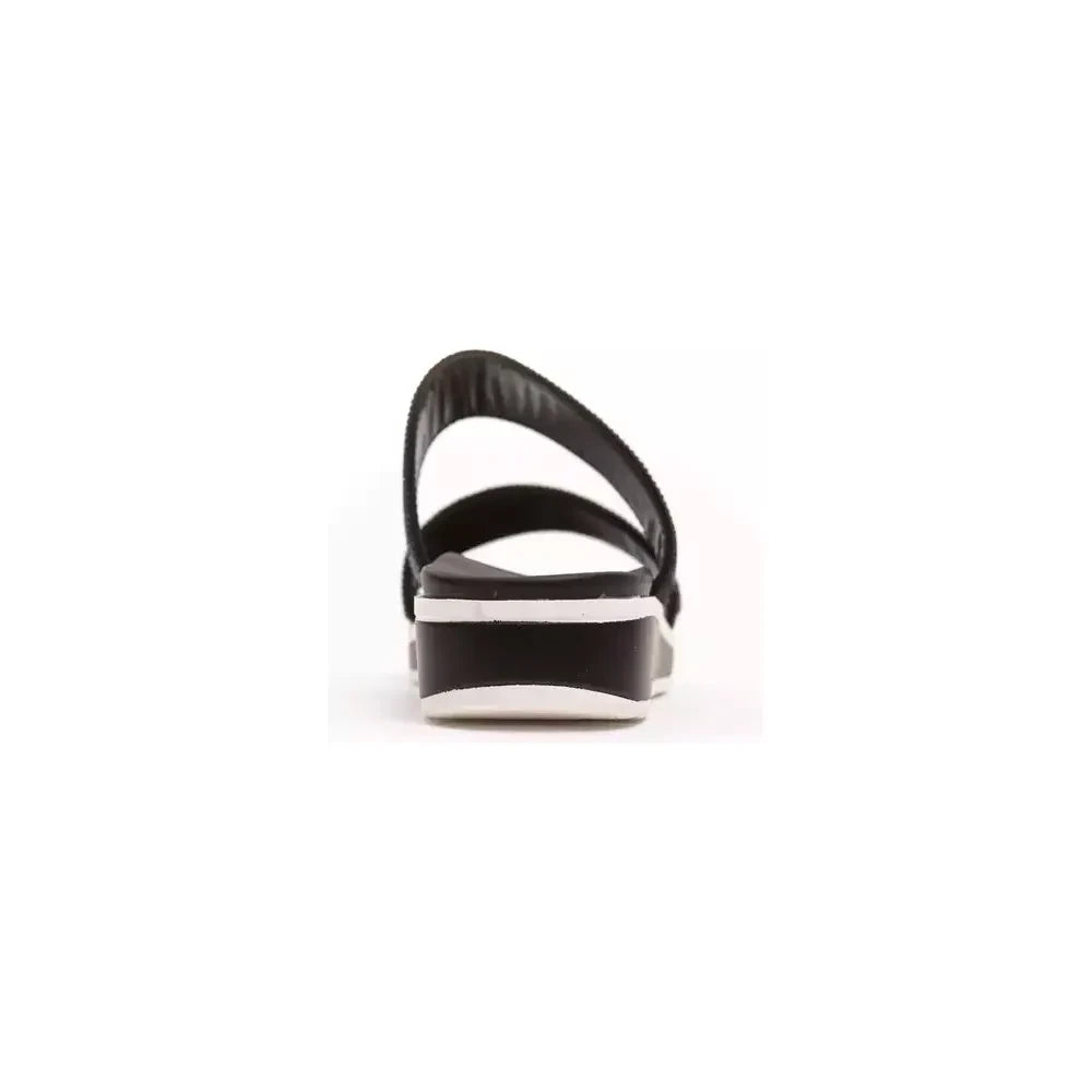 Péché Originel Black Upper Material Sandal