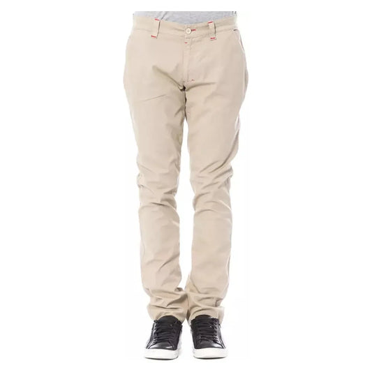 Verri Beige Slim Fit Chino Pants Verri