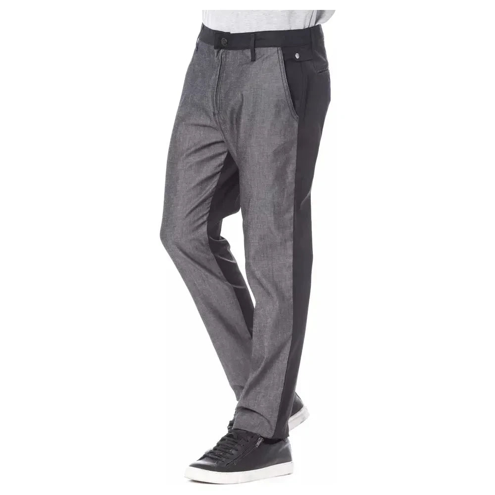 Classic Black Cotton Pants