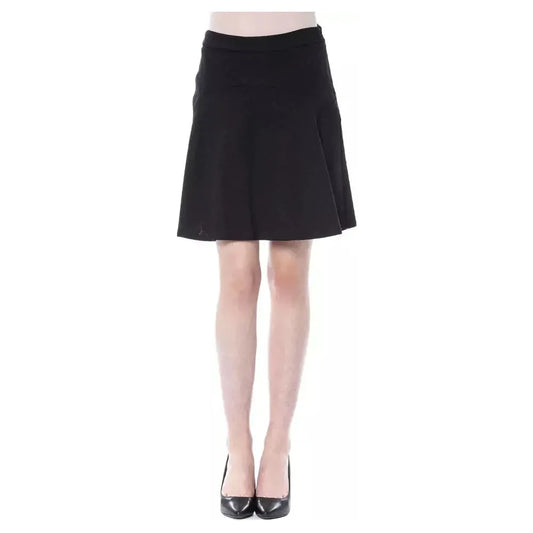 BYBLOS Black Polyester Skirt WOMAN SKIRTS