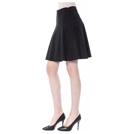 BYBLOS Elegant Black Tube Skirt for Sophisticated Evenings WOMAN SKIRTS BYBLOS