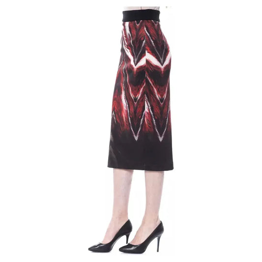 Elegant Multicolor Long Pencil Skirt