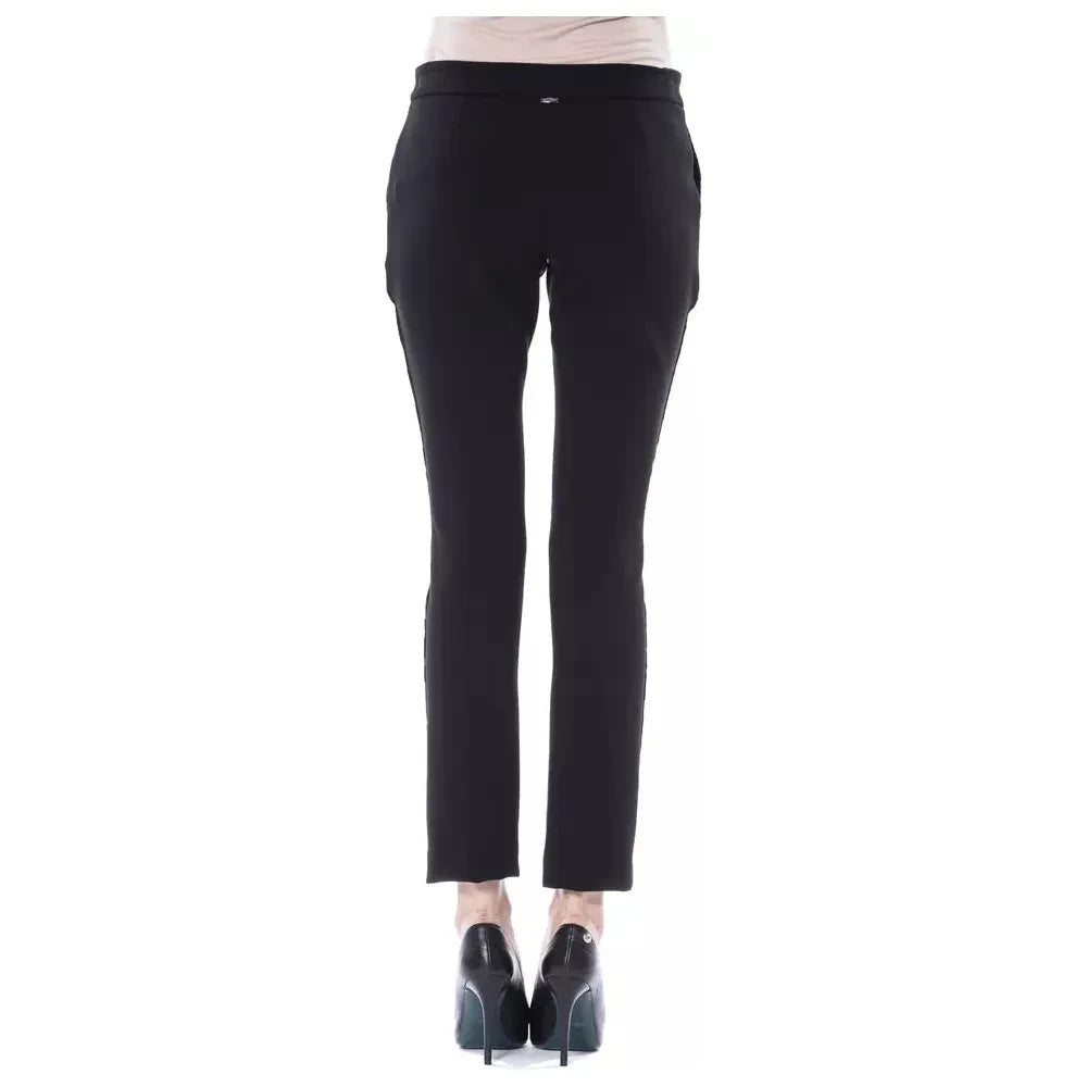 Elegant Slim Fit Patterned Pants