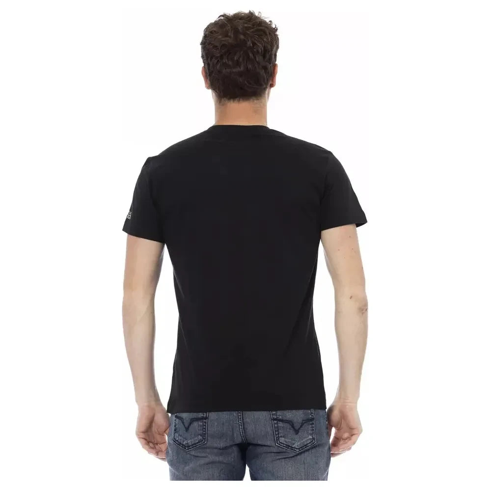 Elegant Short Sleeve V-Neck Tee