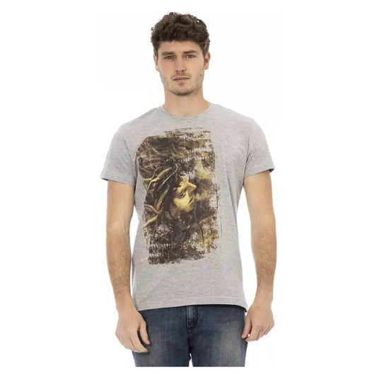 Trussardi Action Elegant Gray Short Sleeve T-Shirt Trussardi Action