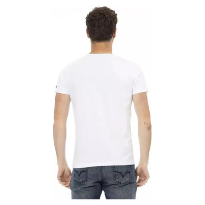 Trussardi Action White Cotton Men's T-Shirt
