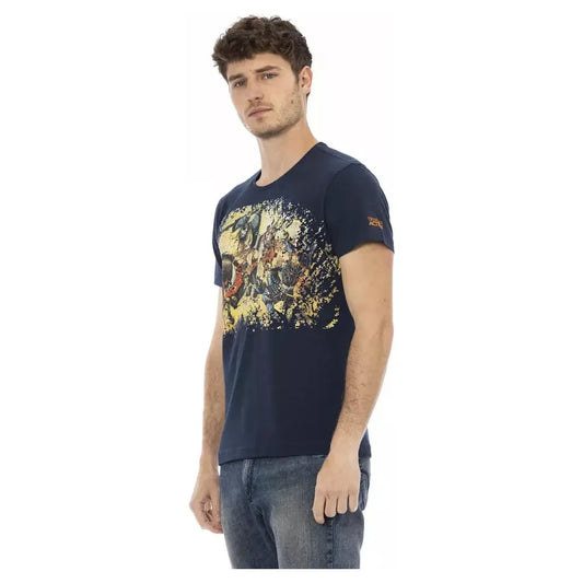 Trussardi Action Elegant Round Neck Short Sleeve Tee Trussardi Action