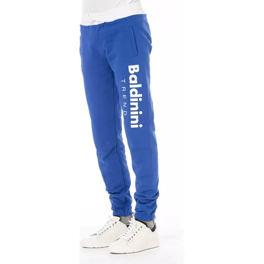 Elegant Fleece Sport Pants - Lace-Up & Logo Detail