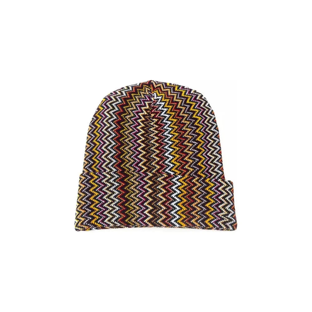 Geometric Fantasy Wool-Blend Hat