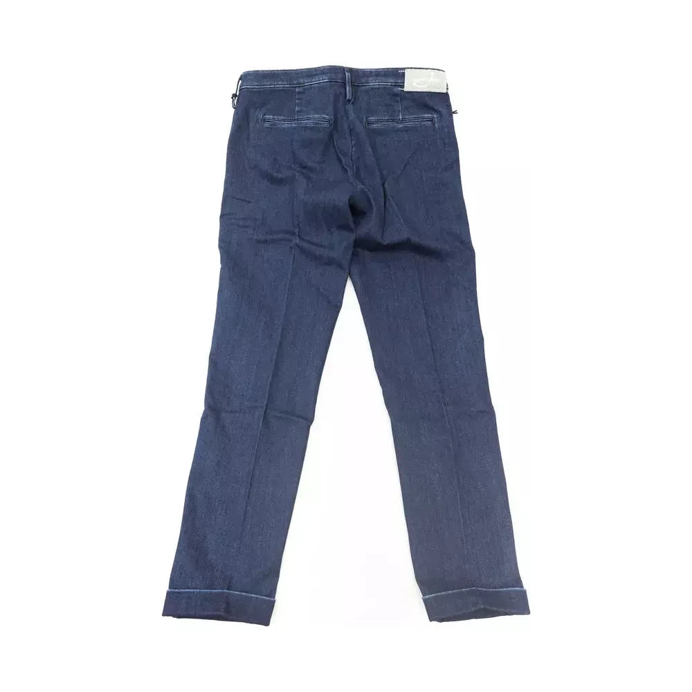 Elegant Slim-Fit Chino Jeans