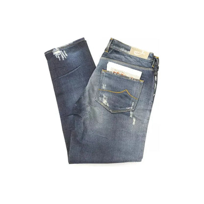 Jacob Cohen Blue Cotton Jeans Denim Jacob Cohen
