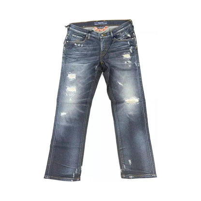 Jacob Cohen Blue Cotton Jeans Denim Jacob Cohen