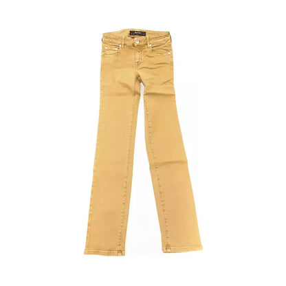 Jacob Cohen Beige Cotton Women Jeans Jacob Cohen