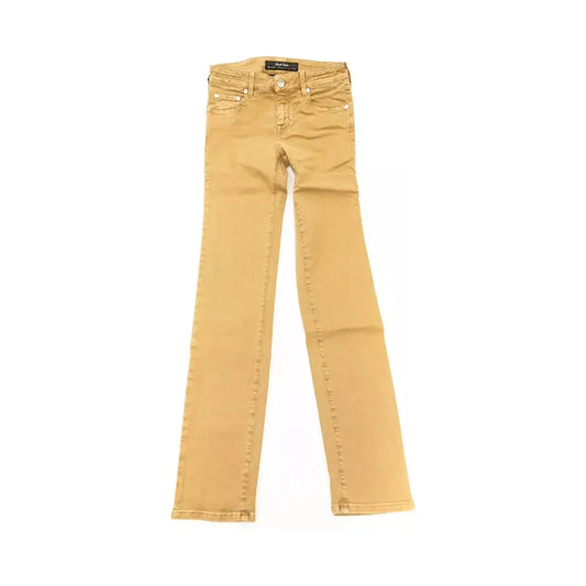 Jacob Cohen Beige Cotton Women Jeans Jacob Cohen