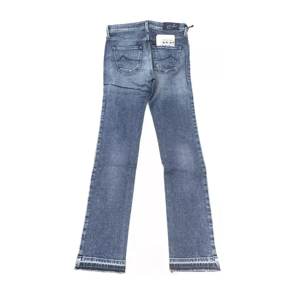 Jacob Cohen Blue Cotton Jeans Denim