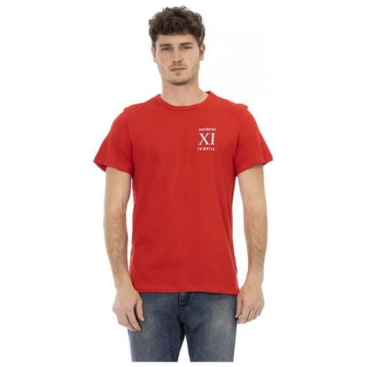 T-Shirt With Bold Front Print