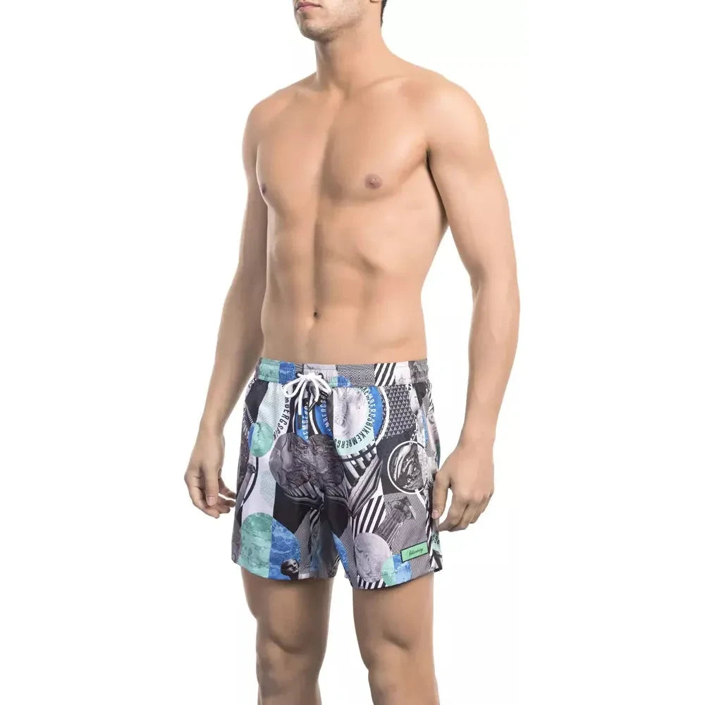 Vibrant Printed Swim Shorts: Summer Essential