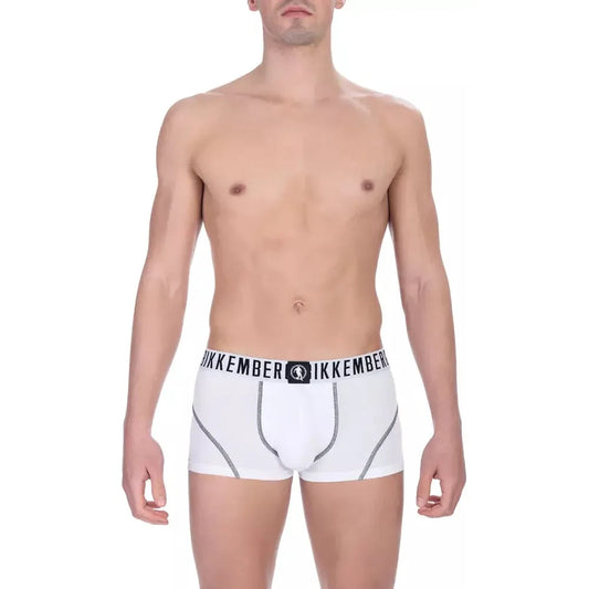 Elevate Your Essentials with White Cotton Trunk Twin-Pack