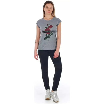 Frankie Morello Black Cotton Women Jeans Frankie Morello