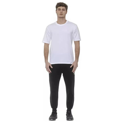 Tond White Cotton Men T-Shirt