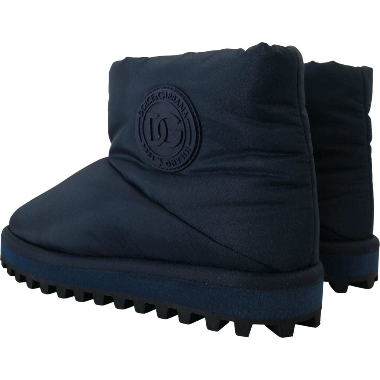 Elegant Ankle Height Blue Boots for Sophisticated Style