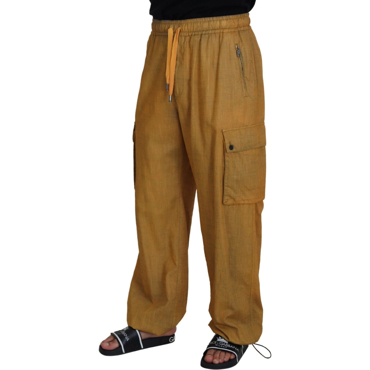 Elegant Italian Linen Trousers